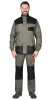 Куртка "МАНХЕТТЕН" удлиненная, оливковая с оранжевым и черным (ЧЗ)